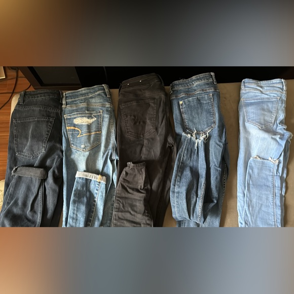 American eagle, top shop, zara Jeans - Picture 1 of 3